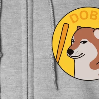 Dogebonk Solona Bonk Coin Logo Full Zip Hoodie