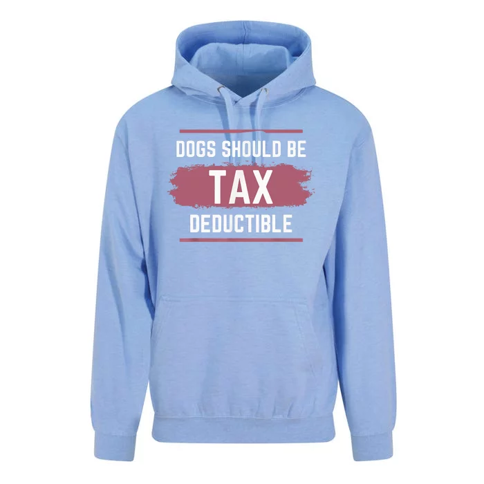 Dogs Should Be Tax Deductible Unisex Surf Hoodie