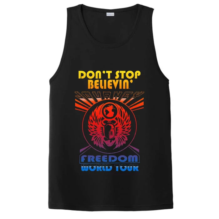 DonT Stop Believin Freedom Performance Tank