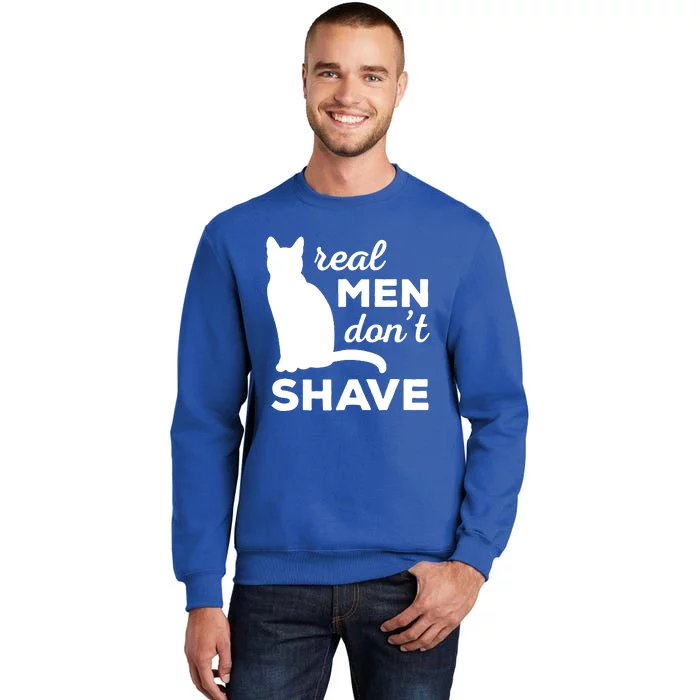 DonT Shave Cat Tall Sweatshirt