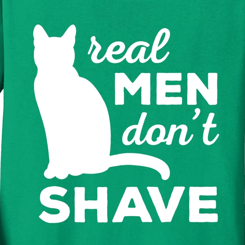 DonT Shave Cat Kids Long Sleeve Shirt