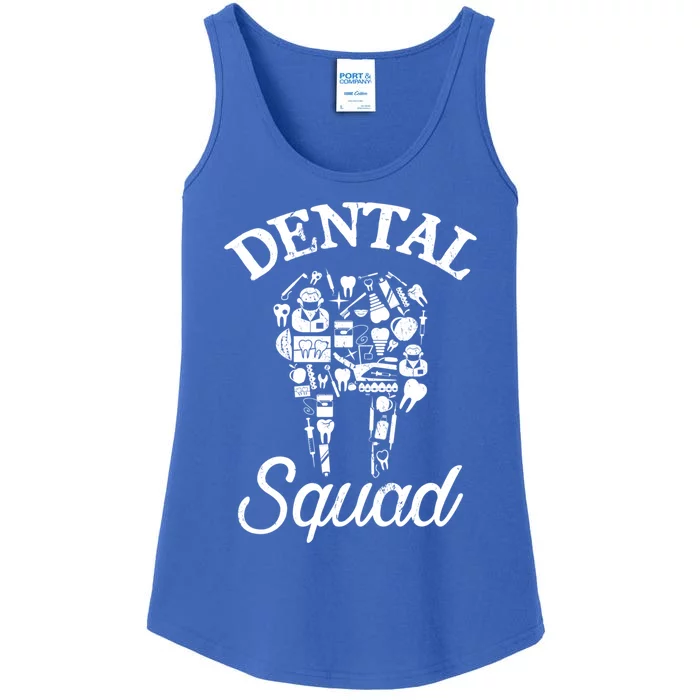 Dental Squad Costume Dental Assistant Gift Ladies Essential Tank