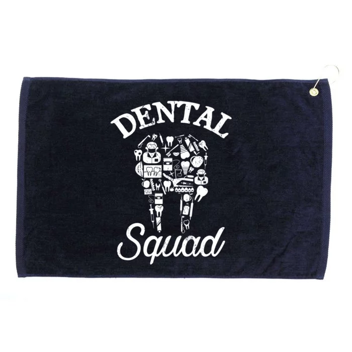 Dental Squad Costume Dental Assistant Gift Grommeted Golf Towel