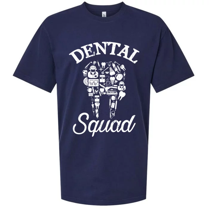 Dental Squad Costume Dental Assistant Gift Sueded Cloud Jersey T-Shirt