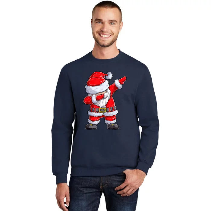 Dabbing Santa Claus Christmas Gift Tall Sweatshirt