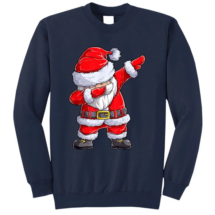 Dabbing Santa Claus Christmas Gift Tall Sweatshirt