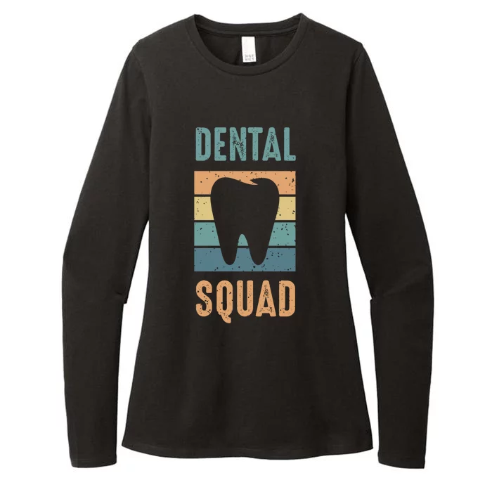 Dental Squad Costume For Dental Assistant Gift Womens CVC Long Sleeve Shirt