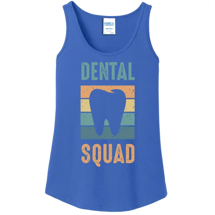 Dental Squad Costume For Dental Assistant Gift Ladies Essential Tank