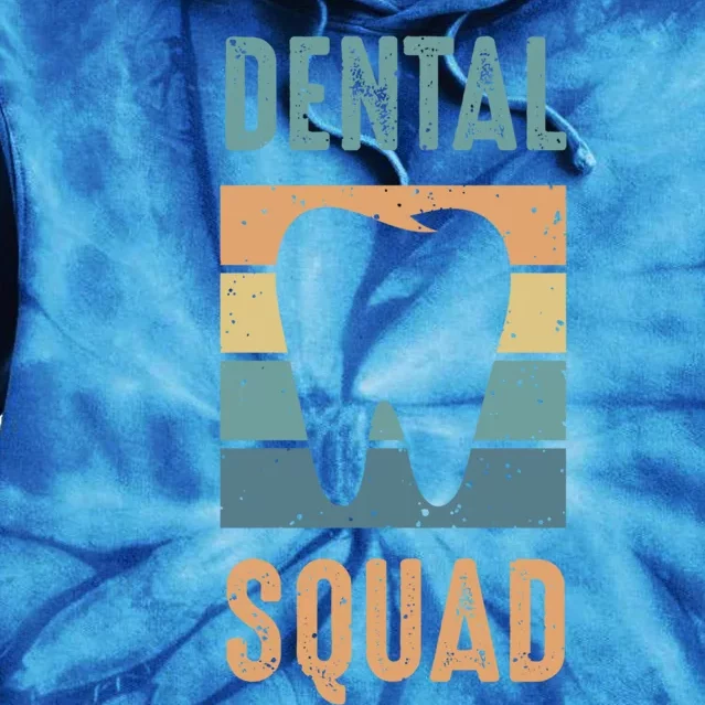 Dental Squad Costume For Dental Assistant Gift Tie Dye Hoodie