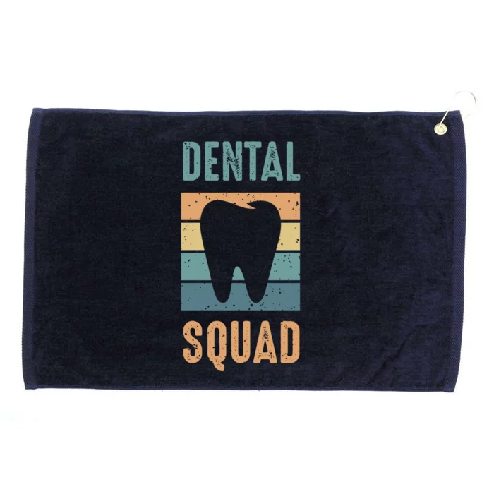 Dental Squad Costume For Dental Assistant Gift Grommeted Golf Towel