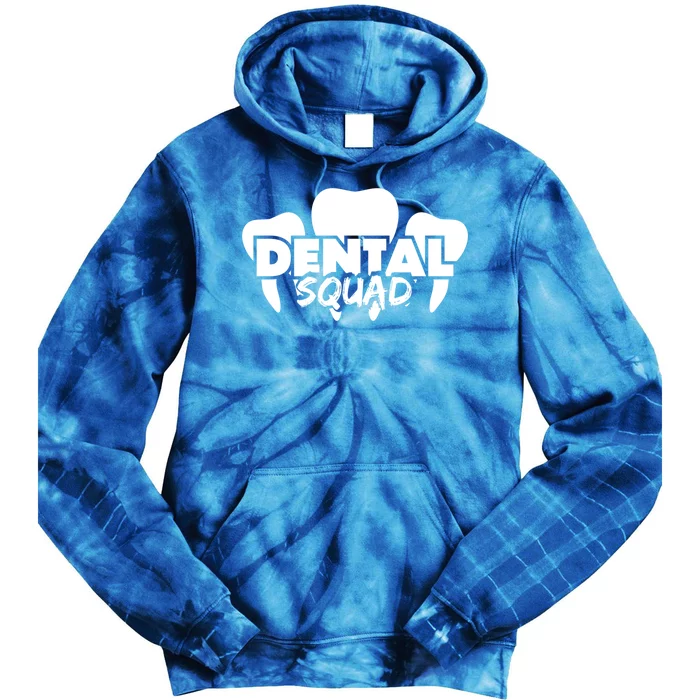 Dental Squad Costume For Dental Assistant Gift Tie Dye Hoodie