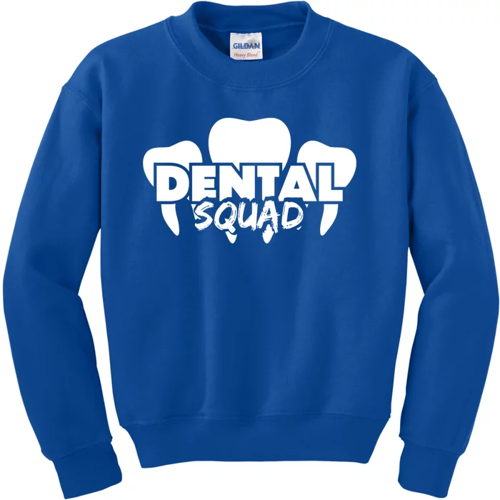 Dental Squad Costume For Dental Assistant Gift Kids Sweatshirt