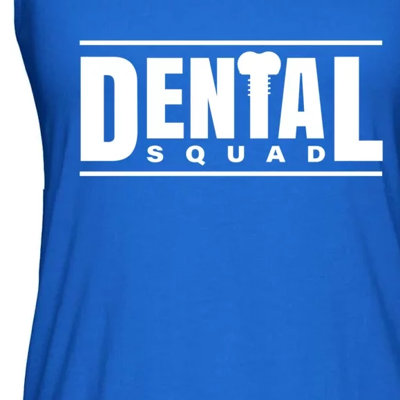 Dental Squad Costume For Dental Assistant Gift Ladies Essential Flowy Tank