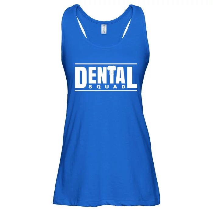 Dental Squad Costume For Dental Assistant Gift Ladies Essential Flowy Tank