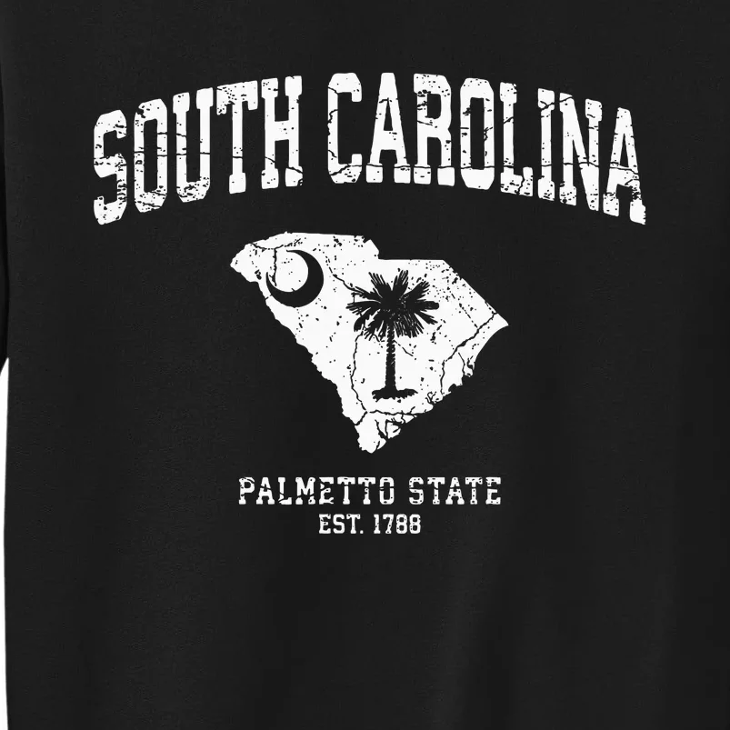 Distressed South Carolina State Flag Sweatshirt