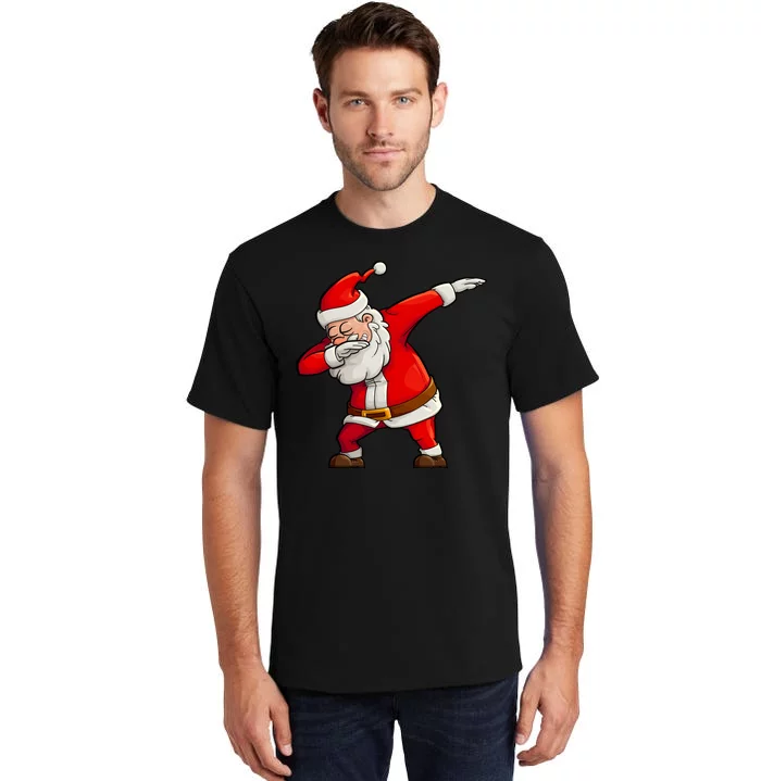 Dabbing Santa Claus Tall T-Shirt