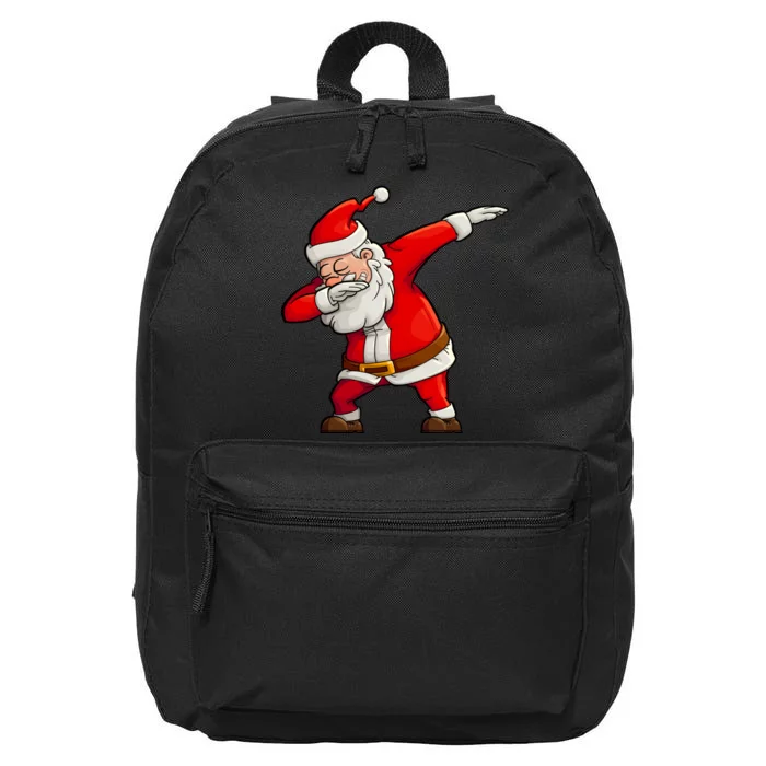 Dabbing Santa Claus 16 in Basic Backpack