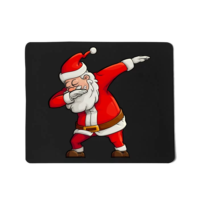 Dabbing Santa Claus Mousepad