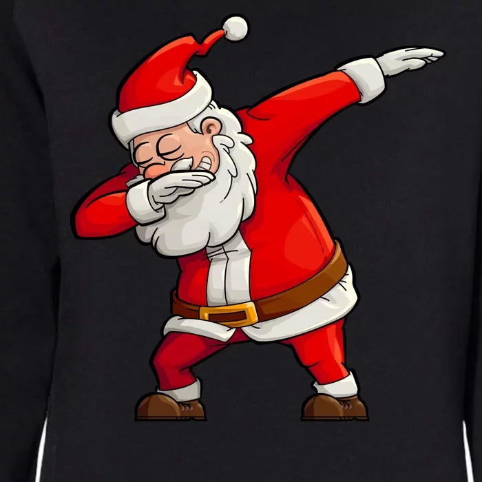 Dabbing Santa Claus Womens California Wash Sweatshirt