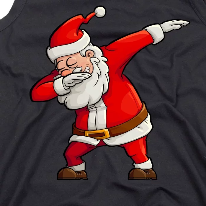 Dabbing Santa Claus Tank Top