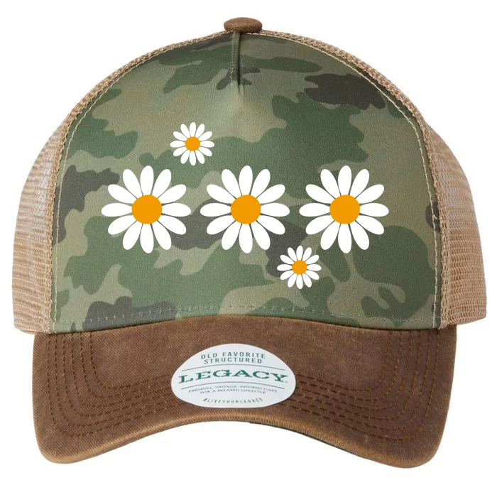 Daisy Spring Cute Floral Legacy Tie Dye Trucker Hat