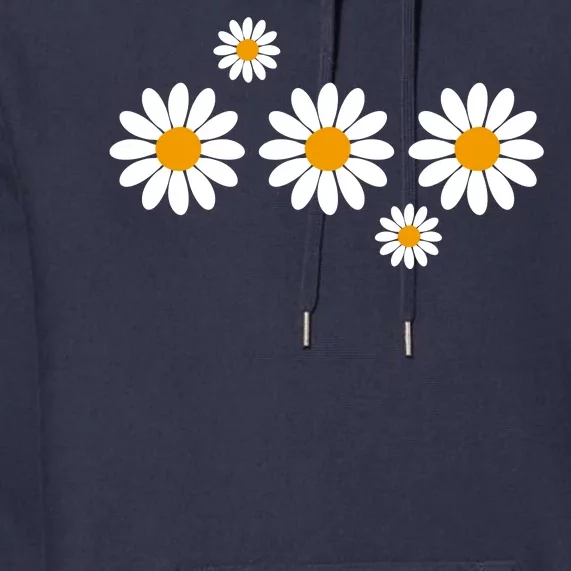 Daisy Spring Cute Floral Premium Hoodie