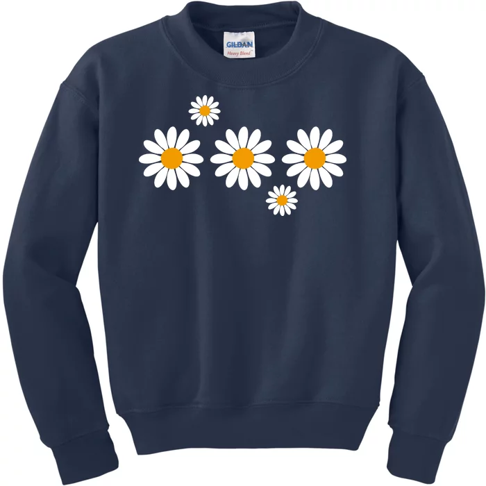 Daisy Spring Cute Floral Kids Sweatshirt