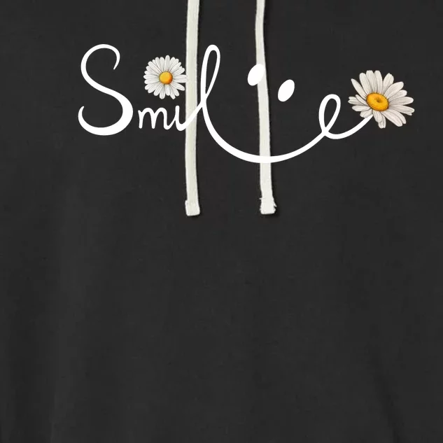 Daisy Smile Cute Gift Garment-Dyed Fleece Hoodie