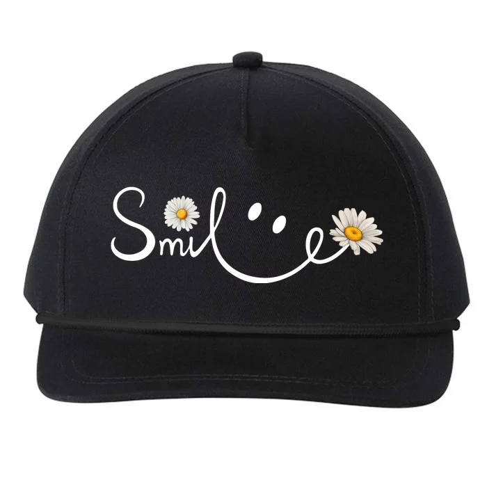 Daisy Smile Cute Gift Snapback Five-Panel Rope Hat