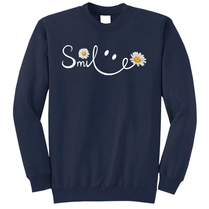 Daisy Smile Cute Gift Tall Sweatshirt