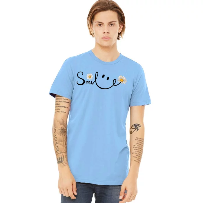 Daisy Smile Cute Gift Premium T-Shirt