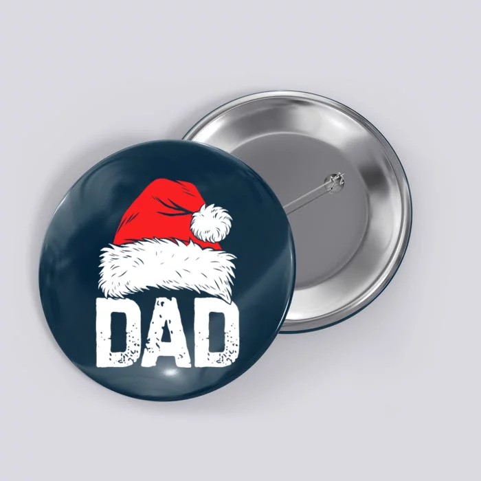 Dad Santa Christmas Family Matching Pajamas Papa Xmas Father Button