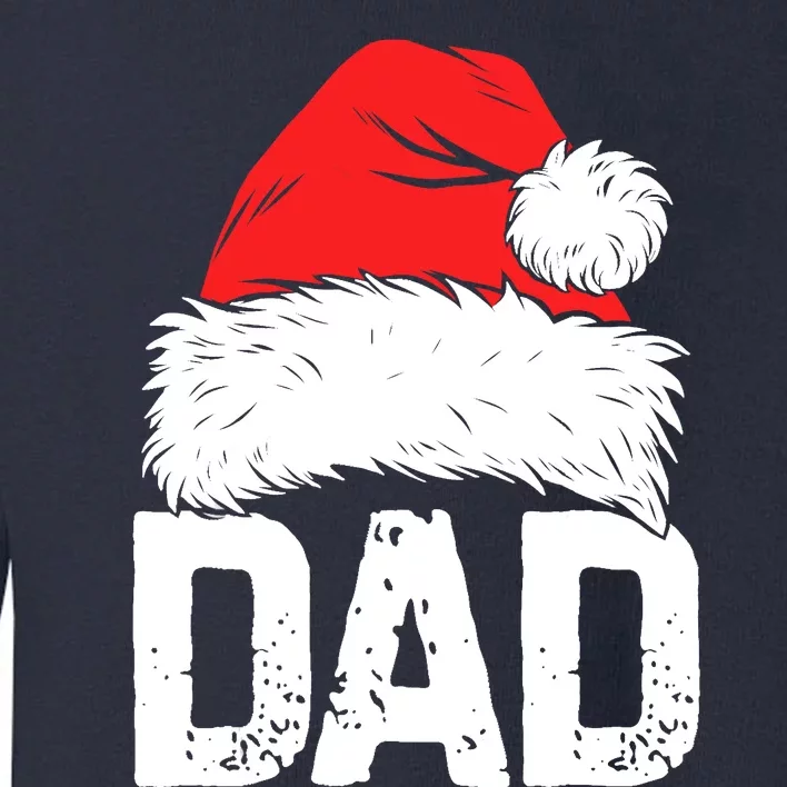 Dad Santa Christmas Family Matching Pajamas Papa Xmas Father Toddler Sweatshirt