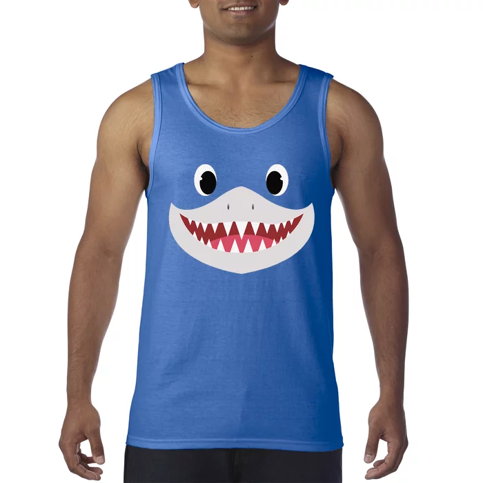 DIY Shark Costume Halloween Easy DIY Shark Tank Top