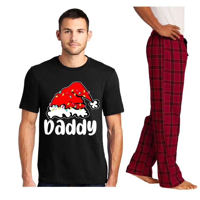 Daddy Santa Claus Hat Christmas Matching Family Group Pajama Cute Gift Pajama Set