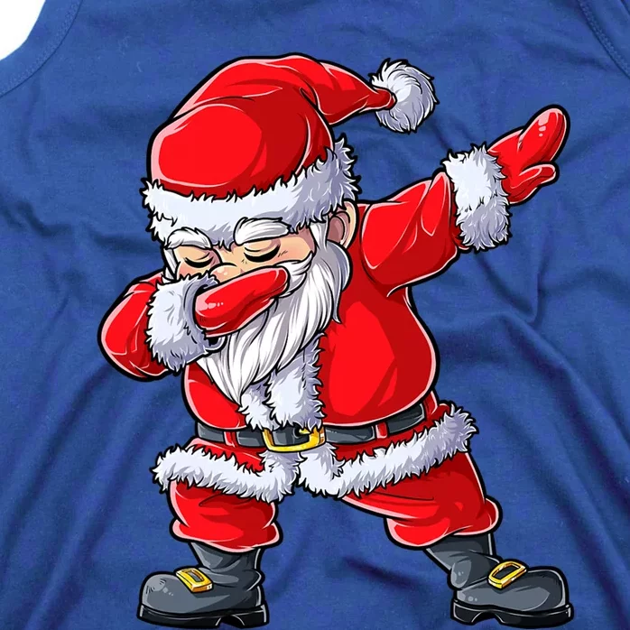 Dabbing Santa Claus Christmas Boys Funny Xmas Dab Dance Great Gift Tank Top