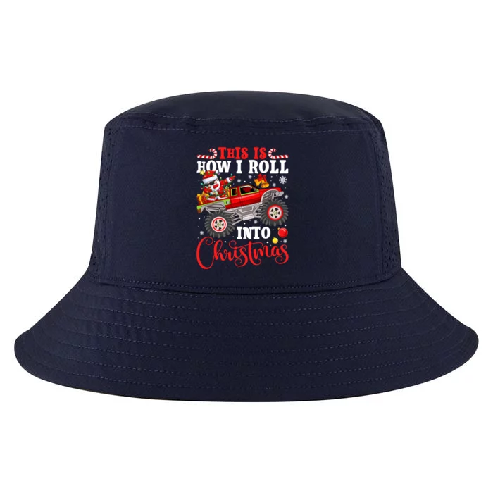 Dabbing Santa Claus Monster Truck Christmas Xmas Gift Cute Gift Cool Comfort Performance Bucket Hat