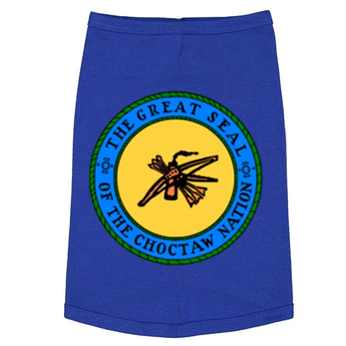 Double Sided Choctaw Nation Flag Gift Choctaw Gift Doggie Tank