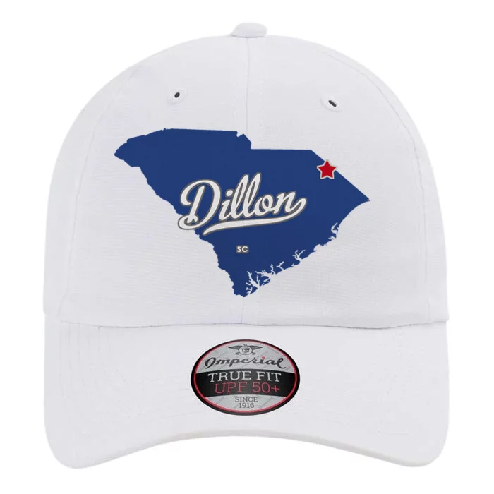 Dillon South Carolina Sc Map The Original Performance Cap