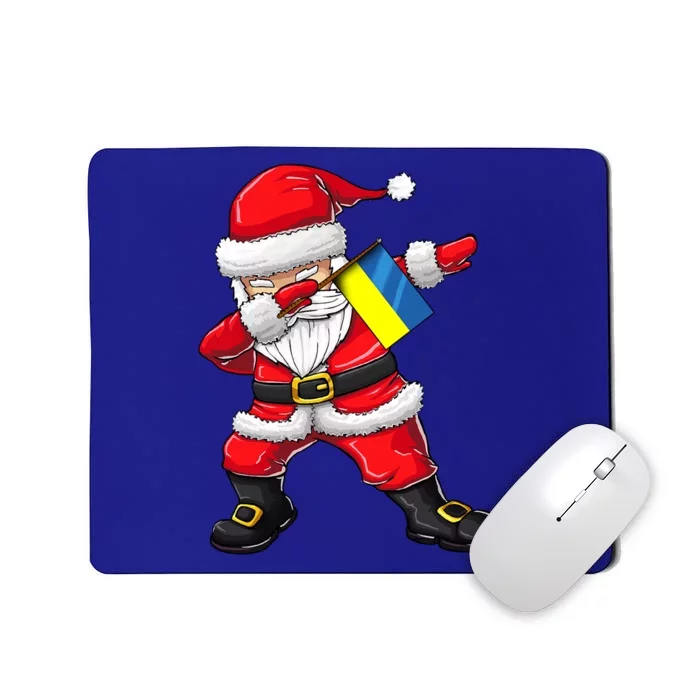 Dabbing Santa Claus From Ukraine Xmas Cute Gift Mousepad