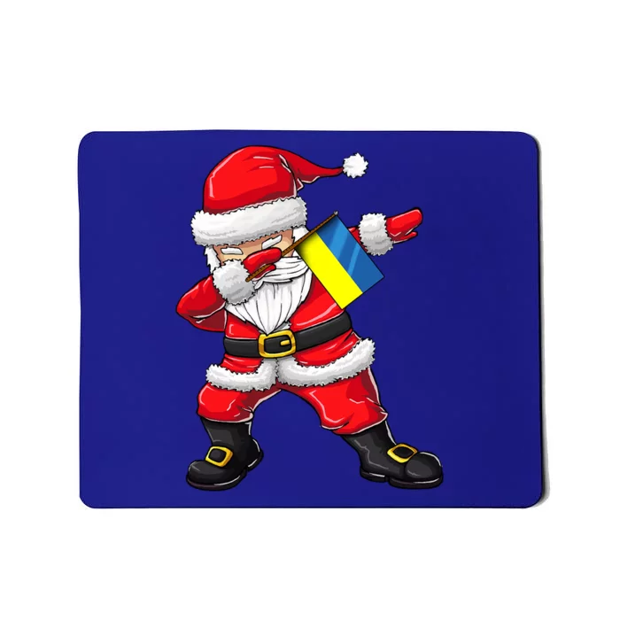 Dabbing Santa Claus From Ukraine Xmas Cute Gift Mousepad