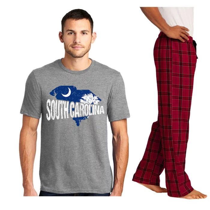 Distressed South Carolina Pajama Set