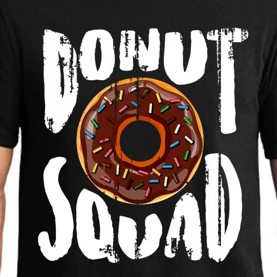 Donut Squad Cool Donut Lover Doughnut Gift Pajama Set