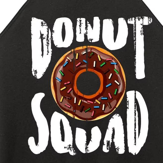 Donut Squad Cool Donut Lover Doughnut Gift Women’s Perfect Tri Rocker Tank