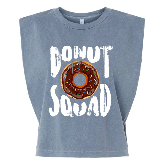 Donut Squad Cool Donut Lover Doughnut Gift Garment-Dyed Women's Muscle Tee