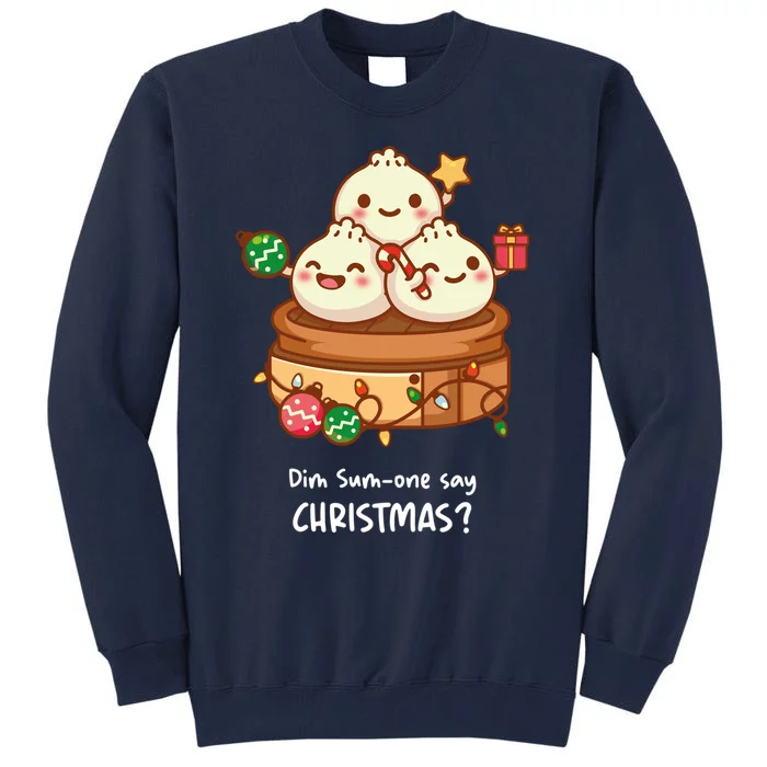 DIM SUM CHRISTMAS TEE Classic Tall Sweatshirt