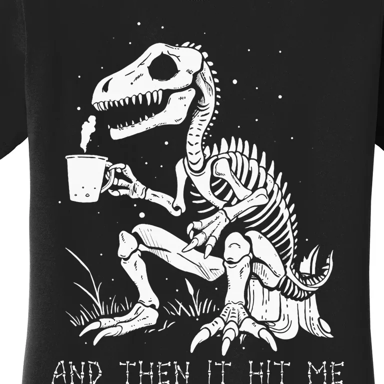 Dinosaur Skeleton Costume Goth Women Halloween Women's T-Shirt