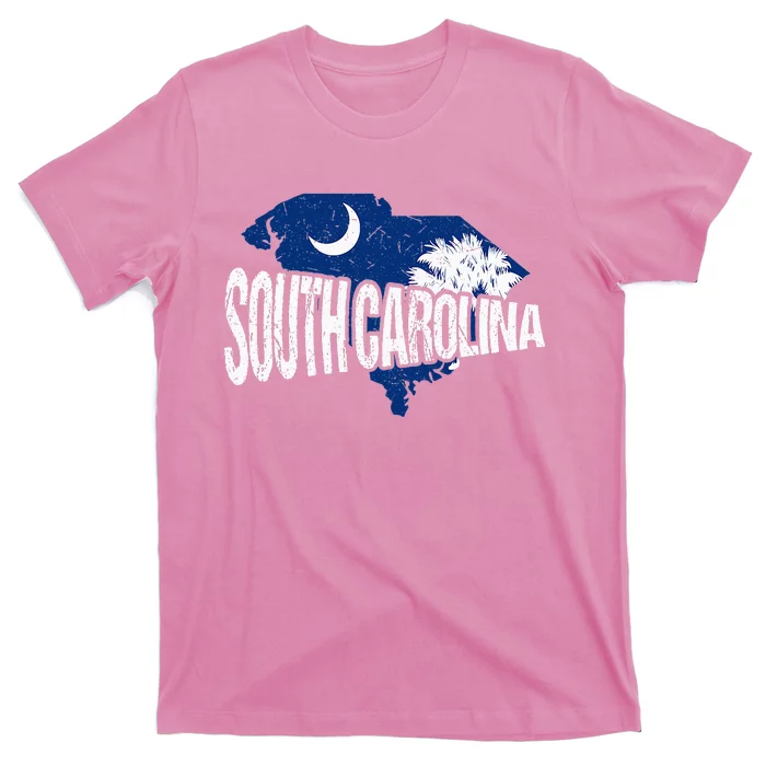 Distressed South Carolina T-Shirt