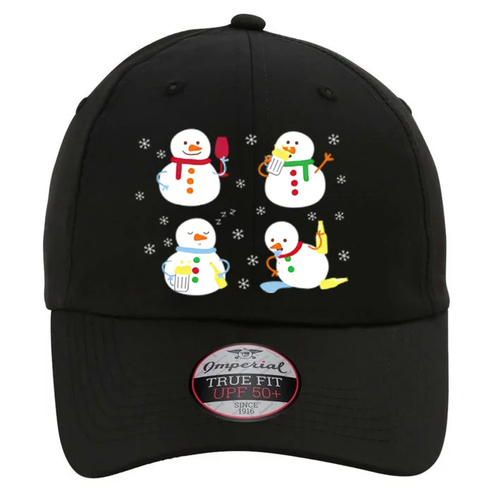 Drunk Snowmen Christmas The Original Performance Cap