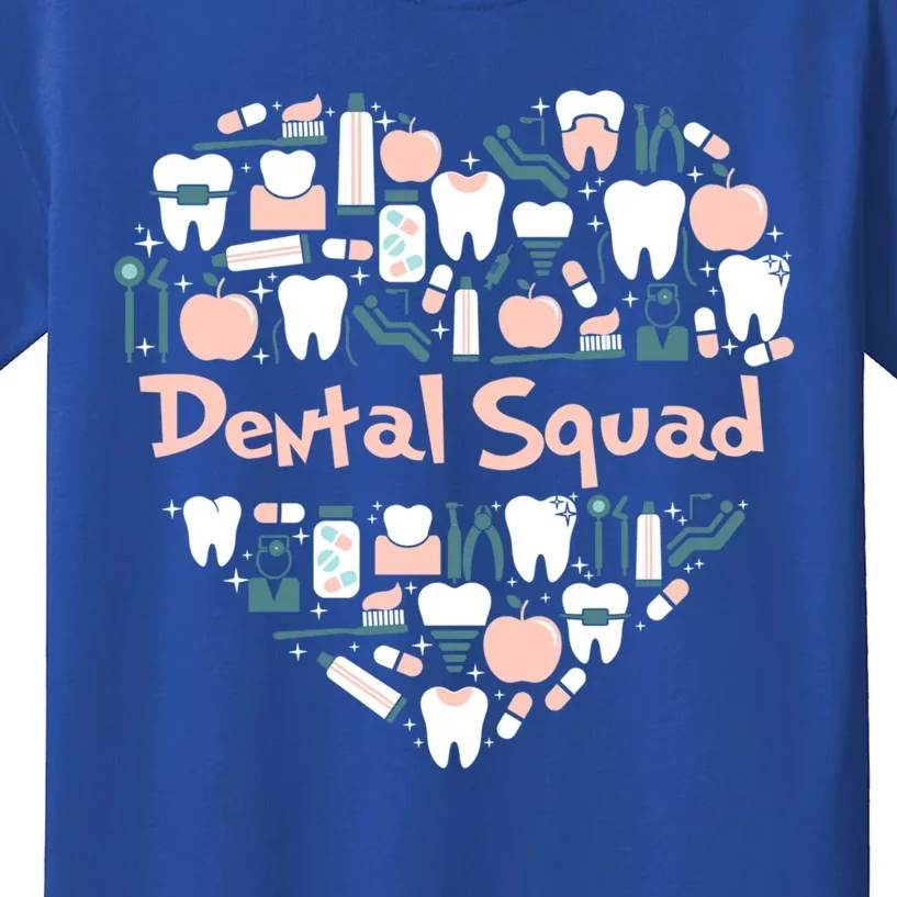 Dental Squad Costume Cute Dentist Office And Hygienist Gift Kids T-Shirt